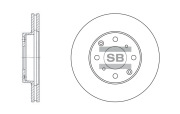 SD4104 SANGSIN BRAKE Диск тормозной SD4104