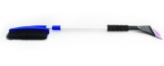 Щетка  со скребком телескоп.  для удаления снега и льда с поворотной и мягкой ручкой (76-114 см) AUTOVIRAZH AV2119