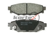 KT3373T KORTEX Колодки торм. SUBARU FORESTER (SJ)/LEGACY (BL)/OUTBACK (BR/BS) зад.к-т(пр-во КОРЕЯ)