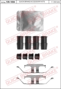 1091884 OJD (QUICK BRAKE) Комплектующие, колодки дискового тормоза