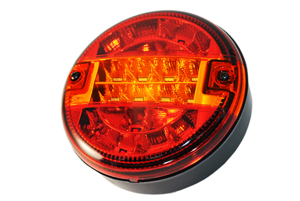 Фонарь задний LED л/п под  кабель 24V, универсальный, с ук. поворота) MARS TECH M720104