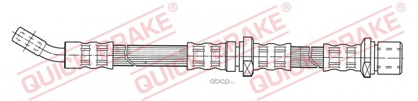 59949 OJD (QUICK BRAKE) Тормозной шланг