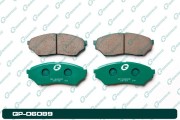 GP06089 GBRAKE Колодки тормозные дисковые