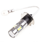 S08202033 SKYWAY Автолампа диод H3 12-24V 30W 10 SMD диодов 1-конт Белая SKYWAY Ближний, дальний, противотуманные фары