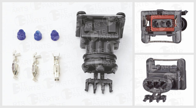 7810051 TE PARTS Разъём/3-pin/