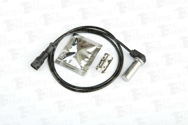 10328090 TE PARTS Датчик ABS (передний правый/левый, угловой, общая длина = 1000мм) Комплект: втулка и смазка