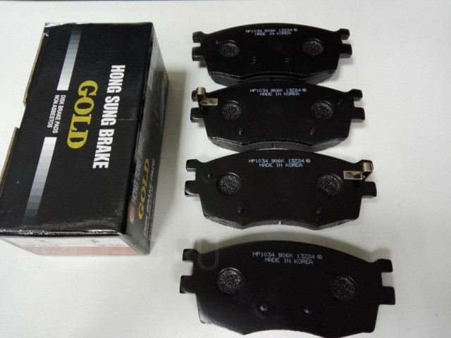 Колодки тормозные дисковые передн HSB HP1034