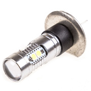 S08202034 SKYWAY Автолампа диод H1 12-24V 10 SMD диодов 1-конт Белая SKYWAY Ближний, дальний, противотуманные