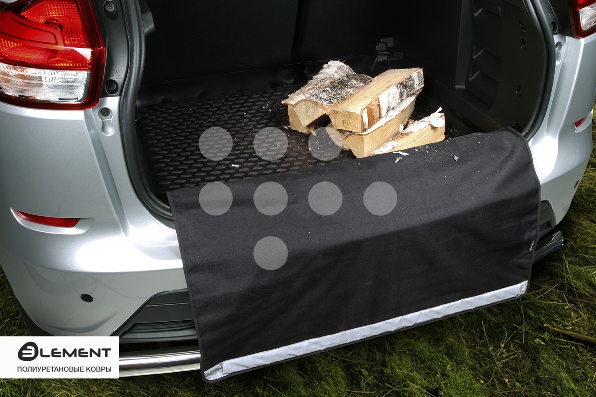 ELEMENT5154B13 ELEMENT Коврик в багажник VOLKSWAGEN Tiguan, 2017->, кроссовер, 1 шт. (полиуретан)