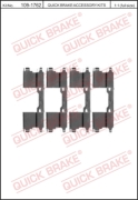 1091762 OJD (QUICK BRAKE) Комплект монтажный тормозных колодок