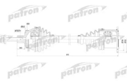 PDS0186 PATRON Полуось
