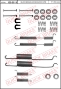 1050518 OJD (QUICK BRAKE) Комплектующие, тормозная колодка