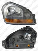 ST2211134RLDE2Y SAT Фара HYUNDAI TUCSON 04-09 желтый габарит