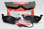 DBP1398 DYNAMATRIX-KOREA комплект колодок для дисковых тормозов