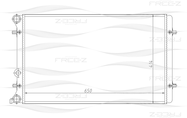KK0202 FREE-Z Радиатор
