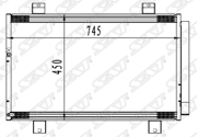 STTYG23940 SAT Радиатор кондиционера Toyota Highlander 03-13 / Kluger V 07-13