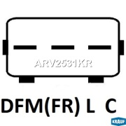 ARV2531KR KRAUF Регулятор генератора