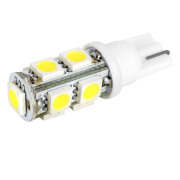 S08201131 SKYWAY Автолампа диод T10 (W5W) 12V 9 SMD диодов 1-конт Белая  SKYWAY Салон, габариты, номер, стопы min2