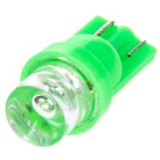 S08202016 SKYWAY Автолампа диод T10(W5W) 24V 1LED диод 1-конт Зелёная SKYWAY Салон, габариты, номер, стопы min10