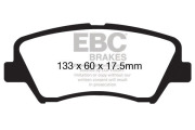 DP1874 EBC BRAKES EBC Ultimax передние тормозные колодки для Kia Ceed (JD)/Hyundai i30 (GD/PD)/Veloster (for 280mm disc)