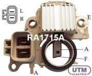 RA1715A UTM Регулятор генератора