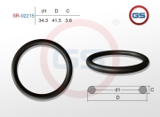 SR02215 GS Резиновое кольцо 34.3 3.6