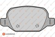 1617256880 EUROREPAR Колодки тормозные ALFA ROMEO 147 01-/156 02-05/FIAT LINEA 07- задн