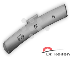 Балансировочные грузики со скобой по 60 г. для литых дисков автомобилей DR. REIFEN B060