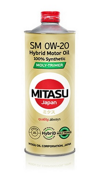 MJM021 MITASU Масло моторное синтетика MITASU HYBRID MOLY-TRiMER SM MJ-M-02 0W-20 1 л.
