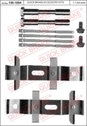 1091894 OJD (QUICK BRAKE) Комплектующие, колодки дискового тормоза