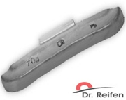 Балансировочные грузики со скобой по 70 г. для стальных дисков автомобилей DR. REIFEN A70