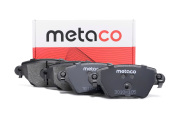 3010105 METACO Колодки тормозные задние дисковые к-кт