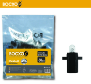 82783 BOCXOD Лампа 1.2W2  12V B8.3D BLACK BAX10S