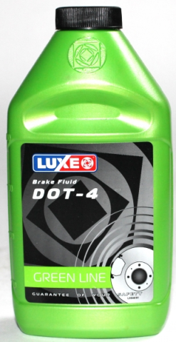 646 LUXE LUXE Дот-4 455гр.тормозная жидкость (1*12)