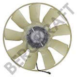 BK7205808 BERGKRAFT Вискомуфта привода вентилятора в сборе с крыльчаткой D=704mm (электрическая) MAN TGA D20-D26
