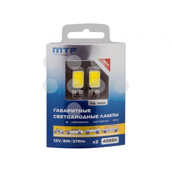 Светодиодная автолампа MTF LIGHT COB45T10