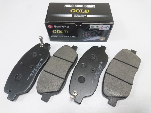 Колодки тормозные дисковые передн HSB HP1042