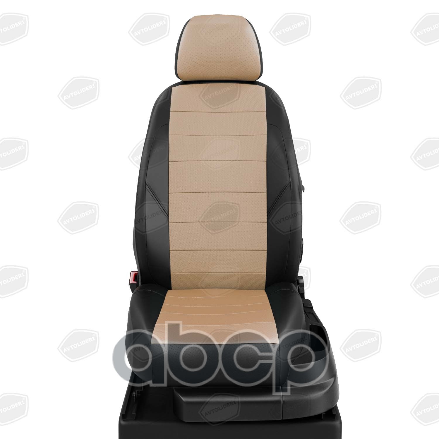 Авточехлы для Fiat Albea 2 с 2008-н.в. седан 2 выпуск Задние спинка и сиденье единые, 2-подголовника АВТОЛИДЕР FI080102EC04