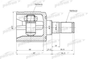 PCV1010 PATRON ШРУС