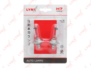 L1075502 LYNXAUTO Лампа галогенная в блистере 2шт.