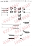 1050600 OJD (QUICK BRAKE) Комплектующие, тормозная колодка