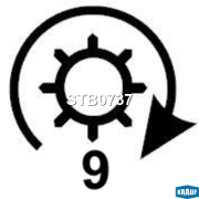 STB0737 KRAUF Стартер
