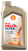 550051592 SHELL Масло моторное синтетика Shell Helix Ultra 5W-40 1 л.