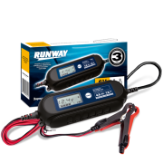 RR105 RUNWAY Зарядное устройство RUNWAY Smart car charger (6/12В; ток 1А/4А)
