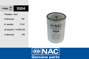 5504 NAC Фильтр топливный