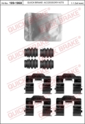 1091868 OJD (QUICK BRAKE) Комплектующие, колодки дискового тормоза