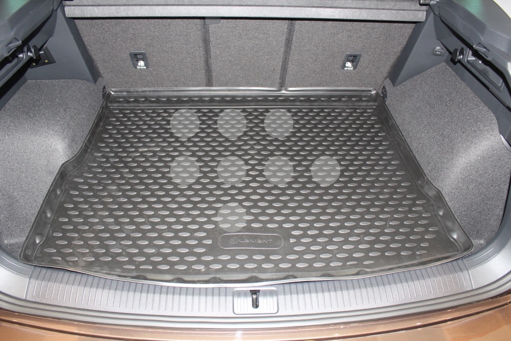 ELEMENT5154B13 ELEMENT Коврик в багажник VOLKSWAGEN Tiguan, 2017->, кроссовер, 1 шт. (полиуретан)