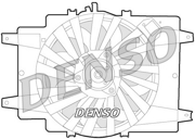 DER01008 DENSO Вентилятор радиатора