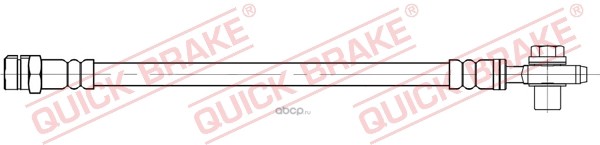 50095X OJD (QUICK BRAKE) Тормозной шланг