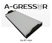 ФИЛЬТР САЛОНА A-GRESSOR 03-AC-0311 DAIMLER AG A 940 835 00 47 A-GRESSOR 03AC0311